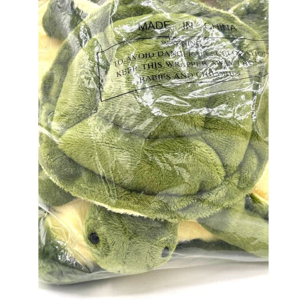 Jaag Plush Sea Turtle w/Babies 3D Throw‎ Pillow Soft Vintage 15x11 NWT HTF